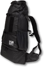K9 Sport Sack Knavigate - X-Large, Midnight Black - Ideal for Dogs with 23-25” Back Length - Adjustable, Backpack-Style Carrier with Internal Frame & Padded Hip Belt