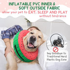 Supet Inflatable Dog Cone Collar for Large Medium Small Dogs, Soft Cone Collar for Dogs Cats, E Collar Pet Neck Donut Dog Cone Alternative After Surgery