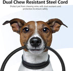 PETNF Pet Heating Pad Temperature Adjustment Anti-bite Puppy Heating with Timer Cat Dog Pad Indoor Waterproof Pet Warming Electric Heated Bed Mat for Small/Medium/Large Dog