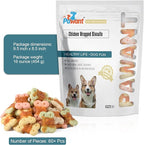 Dog Treats Biscuits Wrapped in Chicken Chews for Small Dog no Rawhide1 lb/454g