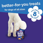 Fruitables Baked Dog Treats, Healthy Pumpkin Treat for Dogs, Low Calorie & Delicious, No Wheat, Corn or Soy, Made in the USA, Pumpkin and Blueberry Flavor, 12oz