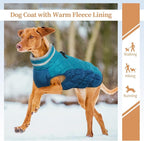 Dog Jackets for Medium Dogs,Medium Dog Coat,Warm Pet Winter Coat Zip Up Back,Waterproof Dogs Jacket with D-Ring,Pet Cold Weather Coats with Fleece Lined, Snowsuit Pug Boston Terrier,M