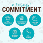 etta says! Yumm Sticks - Real Meat Turkey Dog Jerky Treats - Human Grade - Made in The USA (24 Count Pack of 1)