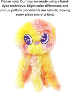 Clairooo Squeaky Dog Toys, Colorful Crinkle Octopus, Plush Dog Toys for Chewing, Interactive, Soft Fabric for Small, Medium & Large Dogs, Daily Companionship, Training Reward, (Purple)
