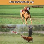 2PCS Premium Durable Rope Toys for Aggressive Chewers, Dog Tug of War Toys for Medium/Large Dogs, Glow in The Dark Outdoor Dog Fetch Toy, Interactive Dog Toy, Keep Your Powerful Chewers Busy