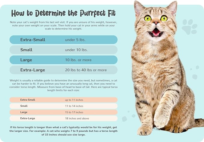 Cat-in-the-Bag Cozy Comfort Carrier - Extra Small Light Blue Cat Carrier Soft and Pet Carrier Administration, Grooming, Vet Visits, Dental Care, and Nail Trimming