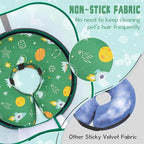 Elevated Inflatable Dog Cone Collar to Stop Licking, Dog Donut Collar After Surgery, Soft Dog Cone Alternative for Small Medium Large Dogs
