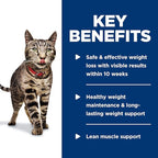 Hill's Science Diet Perfect Weight, Adult 1-6, Weight Management Support, Wet Cat Food, Liver & Chicken Minced, 2.9 oz Can, Case of 24