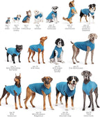 Goldpaw Stretchy Fleece Jacket for Small Dogs - Super Soft, Warm Dog Sweater - Pet Sweater Vest for Fall and Winter - Canine Clothes Made in The USA - Machine Washable - Red Classic Plaid - Size 26
