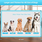 Puppy Pee Pads for Dogs Extra Large 31"x47" 100 Count, Leak-Proof & Super Absorbent, Thicken Disposable Potty Training Pads for Doggie Cats Rabbits, Quick Dry Pet Piddle Pad