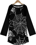 MARSVOVO Women Novelty Graphic Plus Size Sweater Crewneck Long Sleeve Cute Printed Loose Fit Casual Fall Sweaters Top