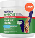 YuMOVE Hip & Joint Supplement for Dogs with Glucosamine, Hyaluronic Acid, Green Lipped Mussel & Omega 3 Joint Supplement - Regular or Advanced Strength (90ct, Advanced Vet Strength Soft Chews)