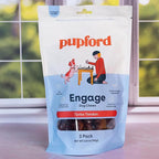 Pupford Turbo Beef Tendon Chews for Dogs & Puppies, All-Natural Dog Chew with Glucosamine for Joint Health, Long-Lasting Toy, Great for Teething (5 Count)