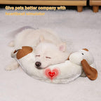Heartbeat Dog Toy for Puppy- Helps for Dog Anxiety Relief and Calming Aid, Stuffed Animal Anxiety Calming Behavioral Aid Puppy Heartbeat Toy Sleep aid for Dogs Cats Pets