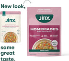 Jinx Beef Wet Dog Food Topper, Mix with Dry Dog Food, Made with Real Beef & Chicken, Bone Broth & Brown Rice, No Fillers, Puppy, Adult, Senior, 9oz, 12 Pack