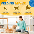Gazeupon Dog Treats, Chicken Wrapped Sweet Potato, Healthy Training Snacks for Dogs w/Glucosamine Chondroitin, Rawhide Free