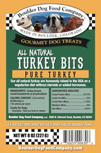 Boulder Dog Food Company Turkey Bits (8 oz x 3-Packs)