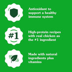 Greenies Smart Topper High Protein Wet Mix-in for Dogs, Chicken, Beef, Sweet Potatoes, Potatoes & Spinach Recipe in Vitabroth Broth- Bone Broth + Vitamins E & B1, 10 Count