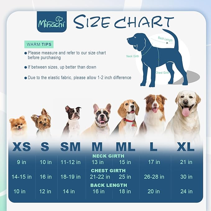 Mihachi Soft Warm Dog & Cat Pullover - Women's & Men's Pet Dogs & Cats Sweater Shirt, Cold Weather Turtleneck with Leash Hole, Black XS