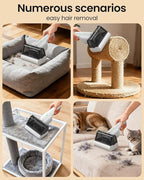 Electric Pet Hair Removal Tool,2025-Upgrade Cat&Dog Hair Vacuum & Lint Rollers Remover,Automatic Portable Hair Tool for Indoor and Outdoor,Cat Bed,Climbing Frame,Board,Carpet,Mats,Car Mats