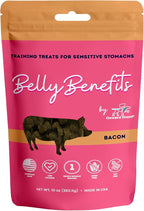 Onward Hound Training Treats for Dogs - Soft Bacon - Low Calorie Dog Training Treats for Sensitive Stomachs with Single Source Premium Protein, Corn Free, & Soy Free Formula - 10 oz
