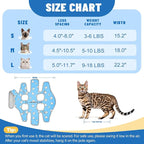 Supet Cat Grooming Hammock, Soft Fabric Nail Clipper Hammock, Self-Adhesive Wrap for Cutting Nails, Quickly Calm Down for Medicine, Teeth Brushing, Ear Cleaning