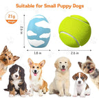Squeaky Dog Toys, Soft Chewing Dog Balls, 3 Pcs Interactive Squeak Fetch Playing Pet Toy, Durable Bouncing Toys to Keep Them Busy, 2.6" Egg Ball for Puppies Small Breeds