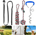 HOPET Dog Bungee Tug Toy for Dogs, Dog tug of war Toy,Outdoor Interactive Toys