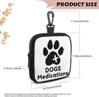 KEIAHUAN Dog Treat Bag Dogs Training Treat Pouches Dogs Walking Bag Travel Medicine Pockets Pet Feed Snack Reward Pocket for Pet Travel Or Outdoor Use