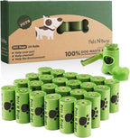 Dog Poop Bags, Dog Waste Bags Unscented Refill Rolls