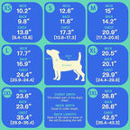 MIGOHI Lightweight Dog Coat, Windproof Dog Jacket, Puffer Jacket for Large Dogs, Padded Vest with Reflective Strips, Warm Snow Vest in Cold Weather, Easy On Hook & Loop Belly, Caramel, 3XL