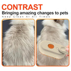 4-in-1 Steam Brush for Dogs & Cats - Pet Grooming Brush with Steam, Deshedding, Bath Spray & Massage, Professional Grooming Tool for Indoor Cats and Long/Short Hair Pets (green)