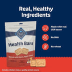 Blue Buffalo Health Bars Crunchy Dog Biscuits, Oven-Baked With Natural Ingredients, Bacon, Egg & Cheese , 16-oz Bag