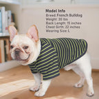 KYEESE 3Pack Dog Sweater Soft Pets Sweaters Pet Coat with Sleeves Pullover Pet Fleece Sweater Comfy Dog Sweaters for Medium Dogs Boy Lightweight Dogs Sweatshirt Stretchy Pets Clothes for Cold Weather