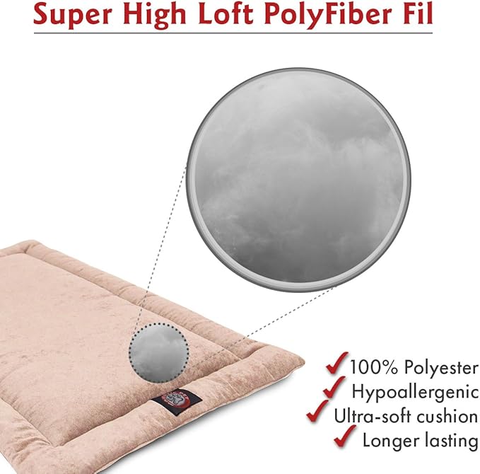 48" Villa Pearl Crate Dog Bed Mat By Majestic Pet Products
