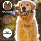 NEZIN Dog Chew Toys for Aggressive Chewers, 4 Pack Indestructible Dog Toys with Tough Nylon, Chew Toy Gift for Dogs of All Breed Sizes