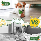 Dog Chew Toys Toothbrush Stick Teeth Cleaning Brush Dental for Medium Large Dog, Puppy Christmas,Easter Birthday Gifts,Outdoor Dog Squeaky Toys for Aggressive Chewers Tough Toys Interactive