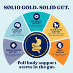 Solid Gold Toy & Small Breed Dry Dog Food Small Bites – Real Chicken, Grain Free Gluten Free, High Fiber Healthy Kibble w/Probiotics for Gut Health & Digestion Support – NutrientBoost™ – 3.75LB