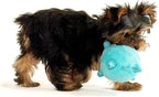 Playology Dog Toys | Puppy Toy Plush Sensory Ball for Dogs and Puppies for Dogs and Puppies | Medium Peanut Butter Scented Toy - Easy to Clean and Made from Non Toxic Materials