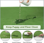 INVENHO Washable Pee Pads for Dogs 72"x72" Reusable Dog Pads Extra Large Upgrade Non-Slip Dog Pee Pads Heavy Absorbency Puppy Pee Pads Quick Dry Whelping Pads/Waterproof Puppy Training Pad