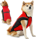 Dog Coat, Water-Resistant Dog Clothes, Warm Fleece Lining Dogs Coats, Winter Windproof Dogs Jackets with Reflective, Pet Vest for Small Medium Large Pets - 1 PCS