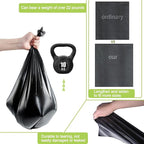 60 portable toilet bags，8 Gallon camping toilet waste bags for 5 gallon bucket,1mil bildegradable porta potty luggable loo bags for adults travel heavy-duty