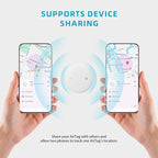 Android GPS Dog Collar, Mini Dog GPS Tracker, Smart Pet Activity Tracker, No Subscription, GPS Cat Collar Google Certified Finder, Anti-Lost, Finder Tag for Vehicles, Pets, Kids, Items
