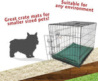 Majestic Pet Orthopedic Memory Foam Dog Crate Mat - Plush Pet Bed Pad for Crates & Kennels | USA Crafted | 24"x18" Villa Marine