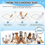 Dog Shoes for Large Medium Small Dog, Mesh Breathable Dog Shoes for Hot Pavement, Anti-Slip Dogs Boots Paw Protectors with Reflective for Outdoor Walking Indoor Hardfloors (Size 7)