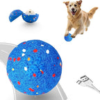 2025 Upgraded Interactive Dog Toys for Aggressive Chewers,E-TPU Interactive Dog Balls Moving Dog Toys to Keep Them Busy,Dogs Chew Toys for Dogs,Automatic Rolling Activated Dog Toy Ball Pet Supplies