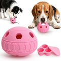 IFOYO Frozen Treat Dog Toy Ball for Small to Medium Dogs, Silicone Enrichment Dog Toys to Keep Them Busy, Reduce Anxiety, Puzzle Treat Dispensing Dogs Toys for Slow Food Training, Easy to Clean
