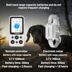 Shock Collar for Dogs [CRS01] 126 Training Levels, 4 Powerful Modes with 2.8-inch LCD high-Definition display100% Safe Training Collar for Large Medium Small Dogs IPX7 Waterproof E Collar