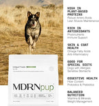 MDRNpup® Unique Dog Treats, Human Grade and All-Natural, Only Five Ingredients, High Protein - Amino Acids, Nothing Artificial, Soft Baked in The USA (13.2 Ounce, Veggie Protein Blend)