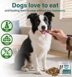 Tear Stain Chews for Dogs - Dog Tear Stain Remover & Supplement with Antioxidant Blend, Vitamin C, Lutein - 120ct Beef Flavor Soft Chews for Eye Health & White Fur Care (ND-038)